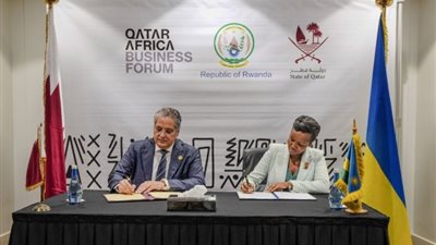 قطر ورواندا توقعان بروتوكول تعاون في مجال الاتصالات
