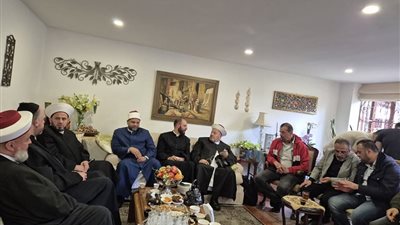 موفد وزارة الأوقاف بكولومبيا يجري لقاءات مع قادة وزعماء الطوائف المسيحية