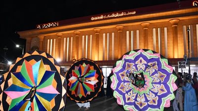 ضمن فعاليات تعامد الشمس.. نائب محافظ أسوان يتابع عرض الفنون الشعبية (صور)