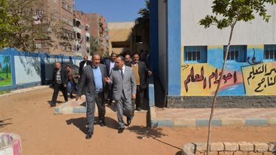 افتتاح الصوب الزراعية بمدرسة في سوهاج