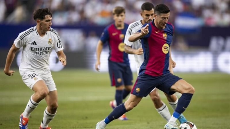برشلونة وريال مدريد 