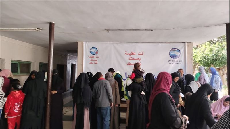 جانب من القافلة