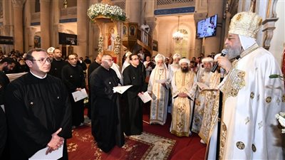 سيامة 12 كاهن لكنائس الإسكندرية بيد البابا تواضروس الثاني