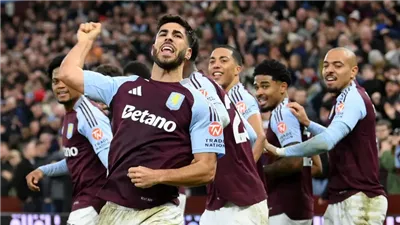  أستون فيلا يتقدم على نوتنجهام 0/1 بالشوط الأول بنصف نهائي الدوري الأوروبي