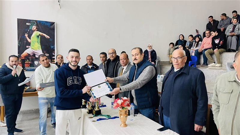  فعاليات بطولة نادي قارون للإسكواش بنادى قارون .