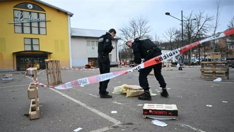 حادثة الطعن شرق فرنسا
