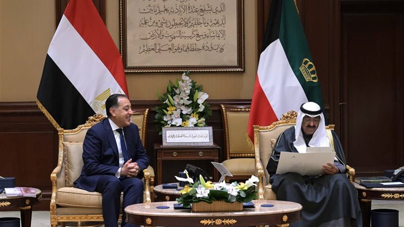 مدبولي وأمير الكويت