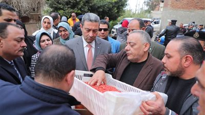 في حملة بقيادة المحافظ.. ضبط طن ونصف لحوم ودواجن فاسدة بمخزن في دمياط