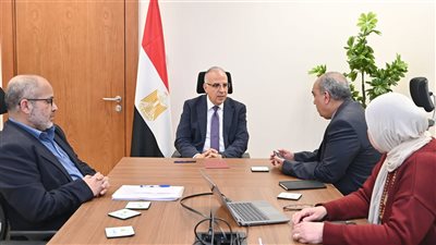 « لحماية الأراضي الزراعية».. وزير الري يتابع أعمال تأهيل وصيانة حائط رشيد
