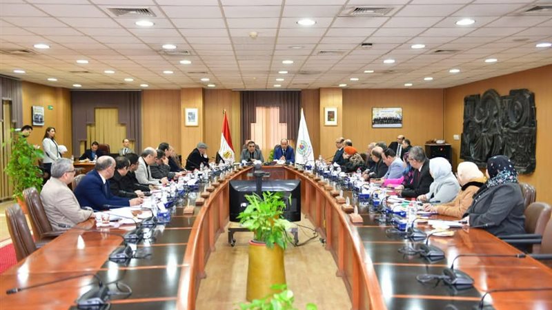 اجتماع مجلس جامعة المنصورة