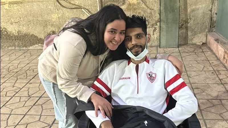 هبة التركي، وزوجها إبراهيم شيكا لاعب الزمالك السابق