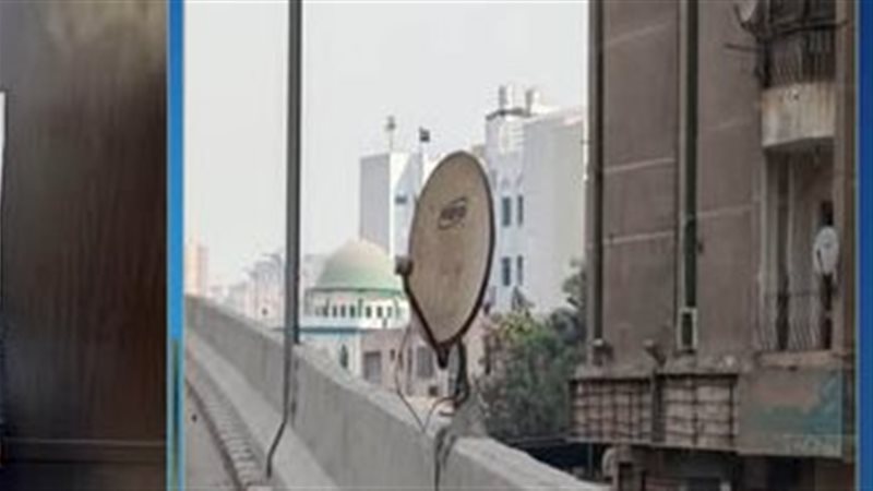 طبق دش أعلى محور رئيسي بالعمرانية