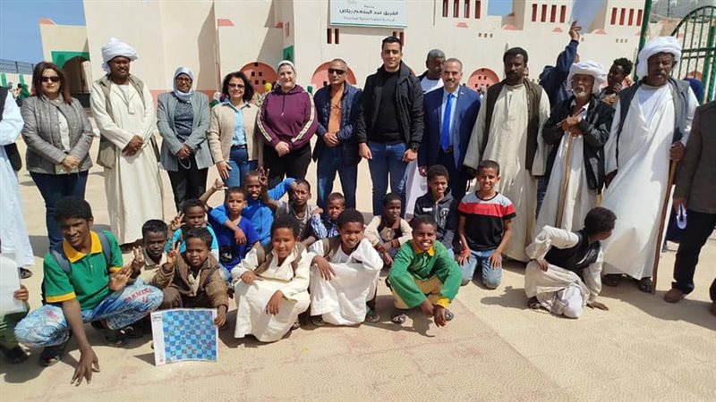 جانب من الزيارة