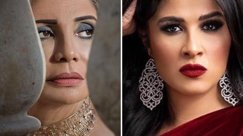 ياسمين عبد العزيز وسوسن بدر