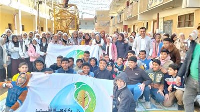 «مياه المنوفية» تنفذ أنشطة توعوية بترشيد الاستهلاك بمدارس المحافظة