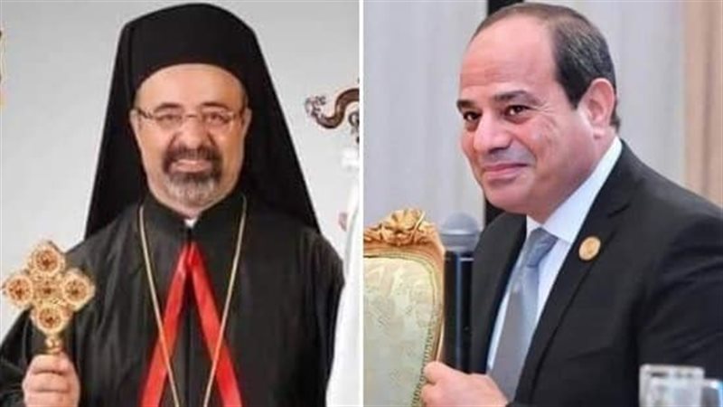 الرئيس السيسي وبطريرك الأقباط الكاثوليك 