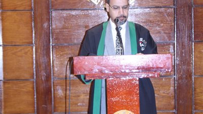 مصر مليئة بالعقول.. رسالة ماجستير بعنوان (نظرية الدولة الوظيفة) للإعلامي رزق جهادى 