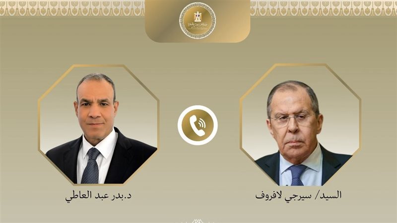 وزير الخارجية ونظيره الروسي 