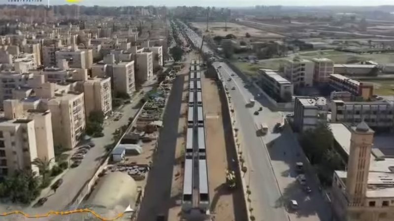 المرحلة الأولى من مترو الإسكندرية 