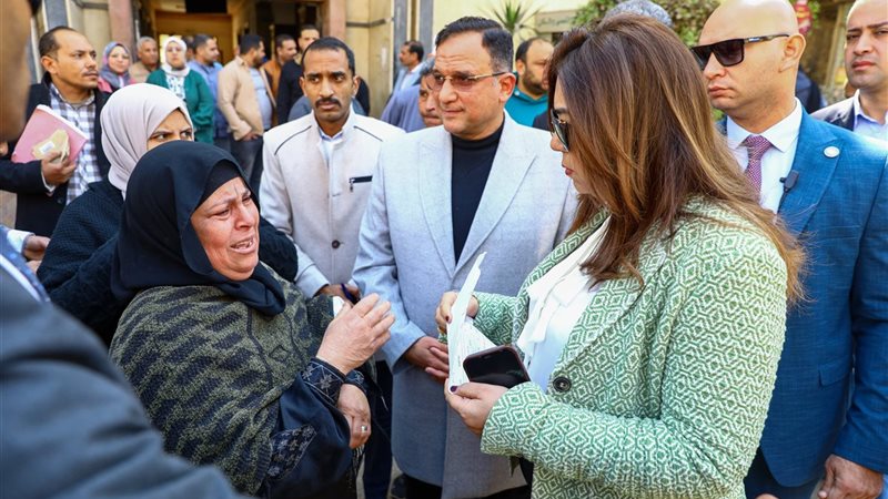 خلال جولة وزيرة التنمية المحلية