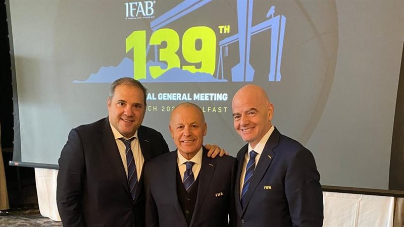 هاني أبو ريدة وإنفانتينو