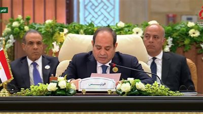 الرئيس السيسي: ندعو لدعم خطة مصر لإعمار غزة وتحقيق السلام العادل