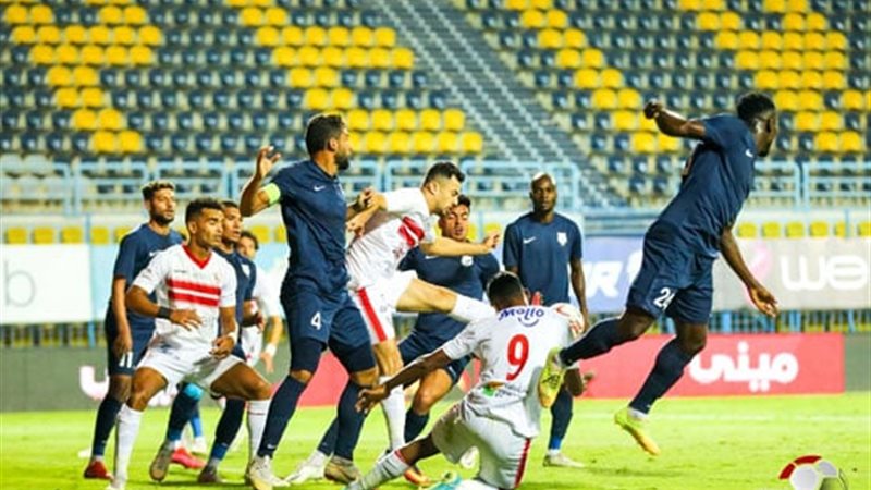 الزمالك وإنبي 