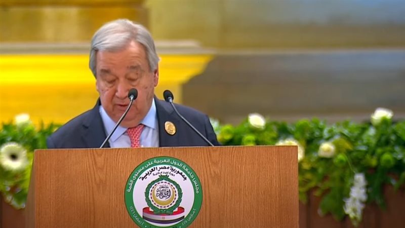 الأمين العام للأمم المتحدة أنطونيو جوتيريش