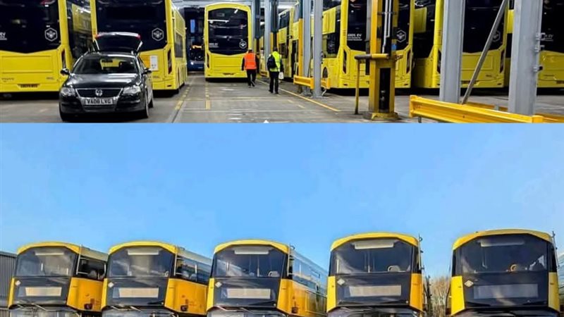 مبيعات الأتوبيسات 
