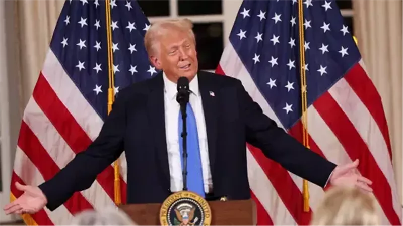الرئيس الأمريكي دونالد ترامب 