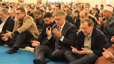 محافظ الجيزة يفتتح مسجد ال منصور بمدينة أكتوبر الجديدة