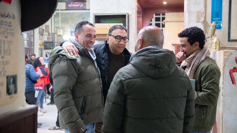 كواليس مسلسل قهوة المحطة