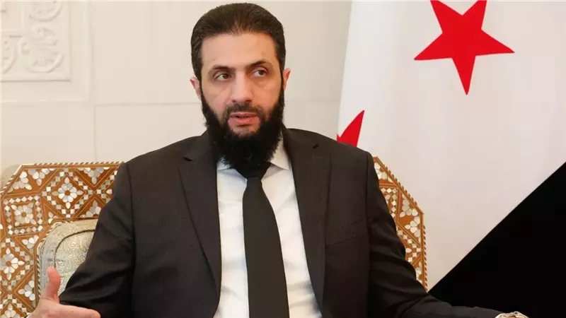 الرئيس السوري أحمد الشرع