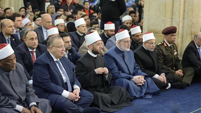  احتفالية انتصار العاشر من رمضان بجامع الأزهر
