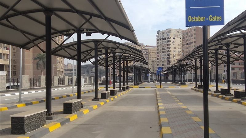 موقف السرفيس الحضاري بكوبري الصحابة 
