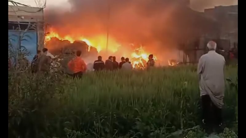 صورة من الفيديو المتداول 