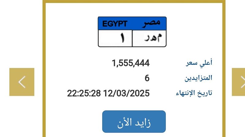 لوحة سيارة 