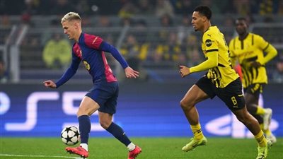 القنوات الناقلة لمباراة برشلونة وبروسيا دورتموند في دوري الأبطال