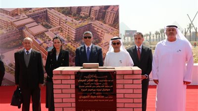 محافظ الجيزة يضع حجر الأساس لمشروع فندق سوفيتل ليجند الأهرامات