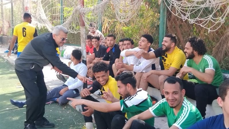 شباب الفيوم المشاركون فى الدورة