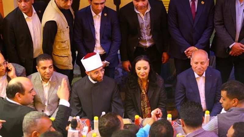 وزير الأوقاف في المطرية 