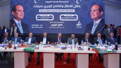 وزير النقل يتفقد إنشاء محور تقاطع طريق حسن علام 
