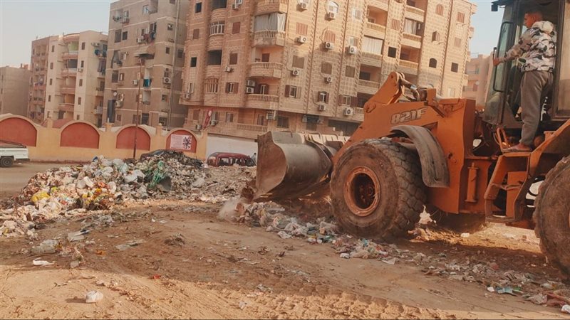حملات النظافة بحدائق الأهرام