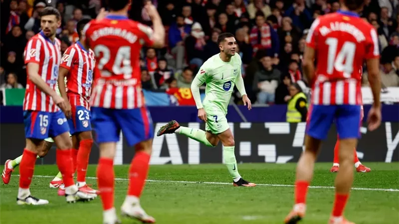 برشلونة وأتليتكو مدريد