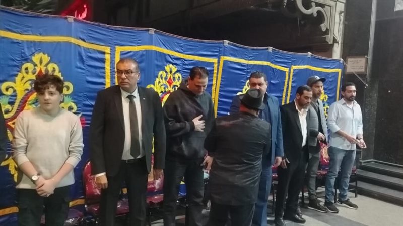 عزاء الفنان إحسان الترك