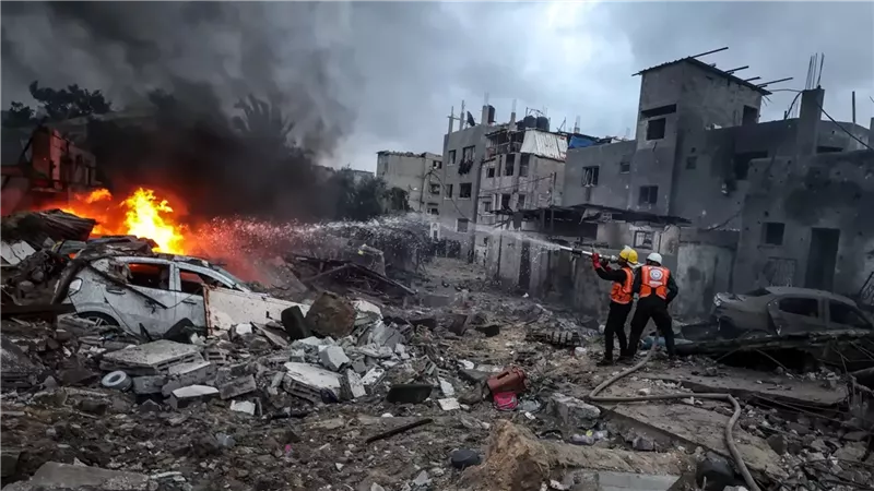 القصف الإسرائيلي على قطاع غزة