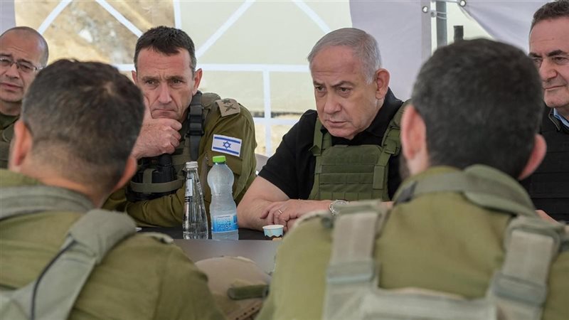 نتنياهو قيادات جيش الاحتلال