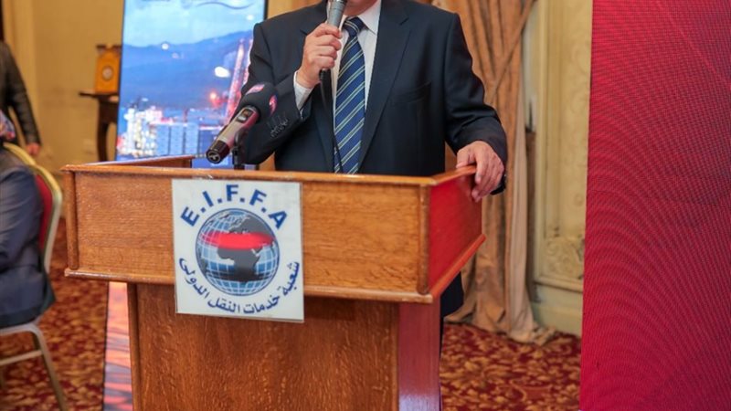  المهندس مدحت القاضي رئيس شعبة النقل الدولي واللوجستيات 