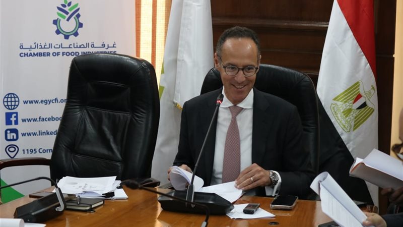 المهندس أشرف الجزايرلي رئيس مجلس إدارة غرفة الصناعات الغذائي