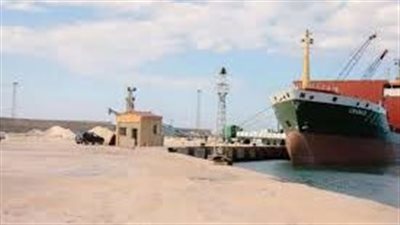 ميناء دمياط يستقبل 1100 رأس ماشية ويصدر 11282 طن بضائع متنوعة